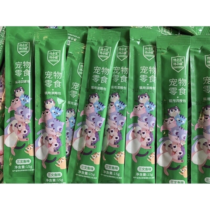 [Mã PET50K giảm Giảm 10% - Tối đa 50K đơn từ 250K] súp thưởng sizuka cho mèo 15g