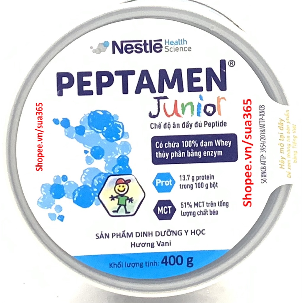 Sữa Peptamen Junior hộp 400gr - Date Luôn Mới