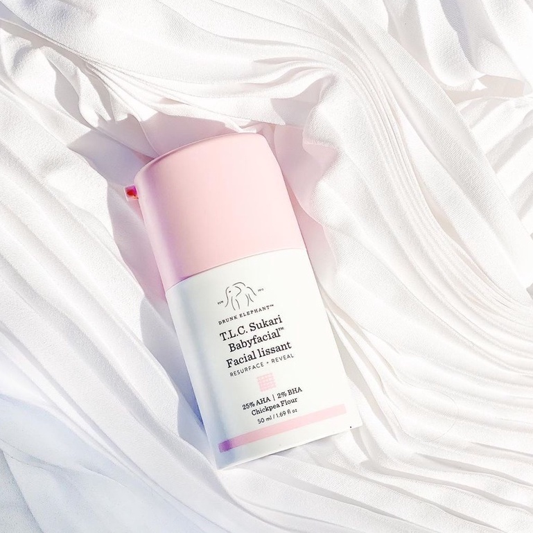 Mặt Nạ Tái Tạo, Tẩy Da Chết Drunk Elephant T.L.C. Sukari Babyfacial™ - AHA/BHA