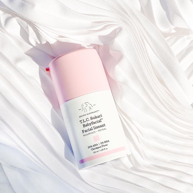 Mặt Nạ Tái Tạo, Tẩy Da Chết Drunk Elephant T.L.C. Sukari Babyfacial™ - AHA/BHA