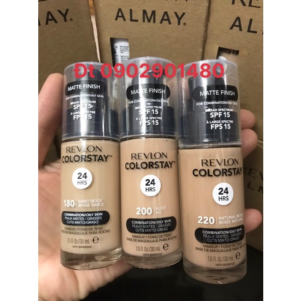 Kem nền lâu phai Revlon Colorstay 24h SPF 15 30ml