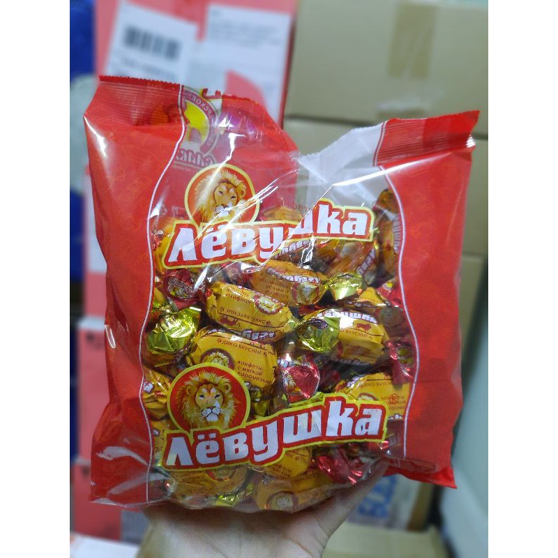 KẸO SOCOLA SƯ TỬ LIOVUSHKA NGA