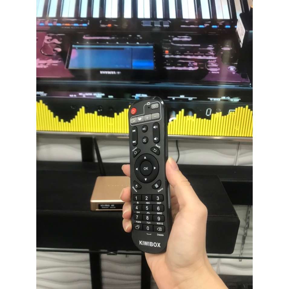 Điều khiển đầu Kiwibox, tương thích với hầu hết các model đầu, remote kiwibox chính hãng