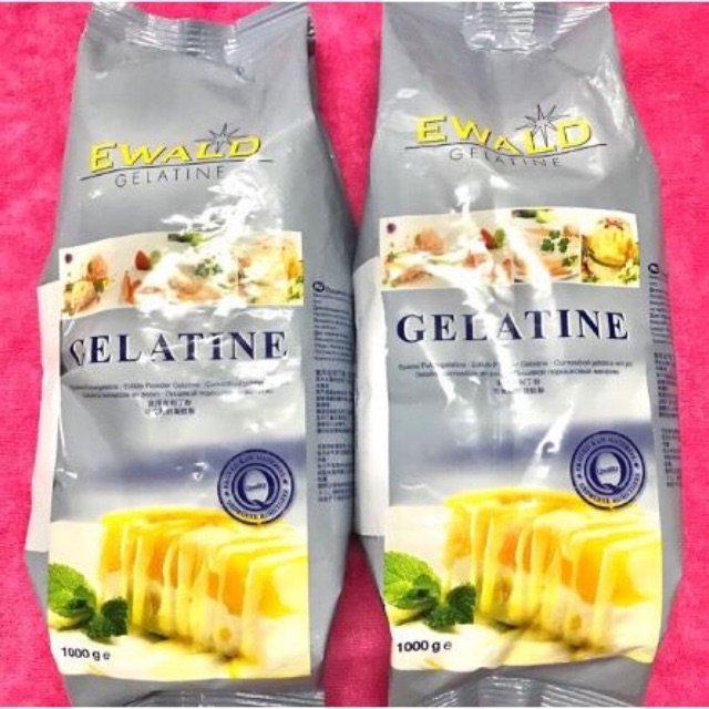 1 kg Bột Gelatin Ewald Đức hàng nhập nguyên túi và Hàng đóng bao tách lẻ