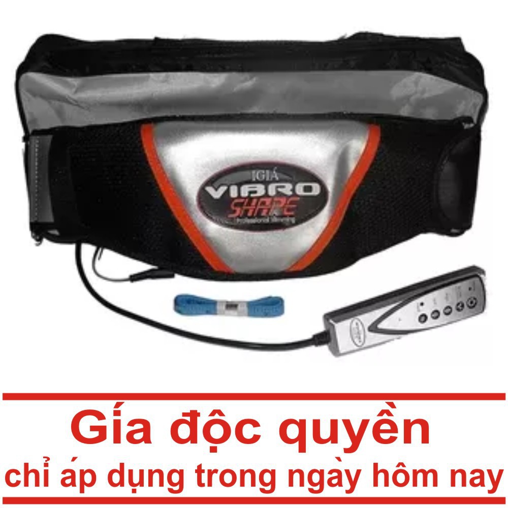 Đai Mát - Xa Bụng Giảm Mỡ Vibro - shape ( Hàng Nhập Khẩu Hàn Quốc)