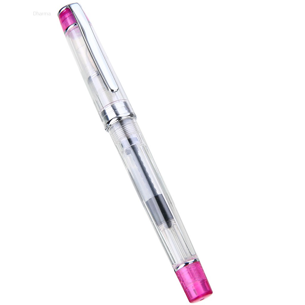 Bút máy SUNG 3003 ngòi 0.38mm bằng nhựa trong suốt
