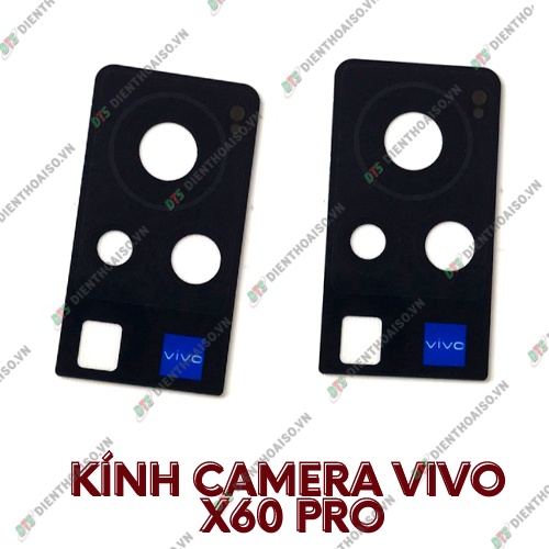 Mặt kính camera vivo x60 pro có sẵn keo