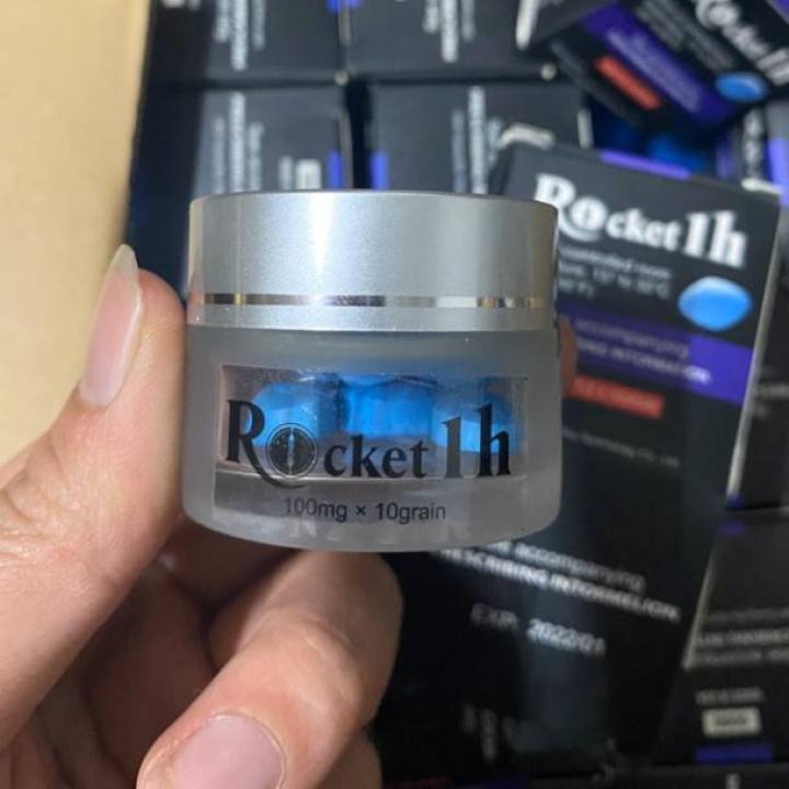 Rocket 1H Hộp 10 Viên,Tăng Cường Sinh Lý - Khẳng Định Đẳng Cấp Phái Mạnh