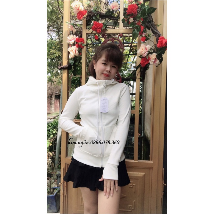 Áo Khoác Thời Trang Chống Nắng GELIN Chữ Thêu Dày Dặn Đẹp