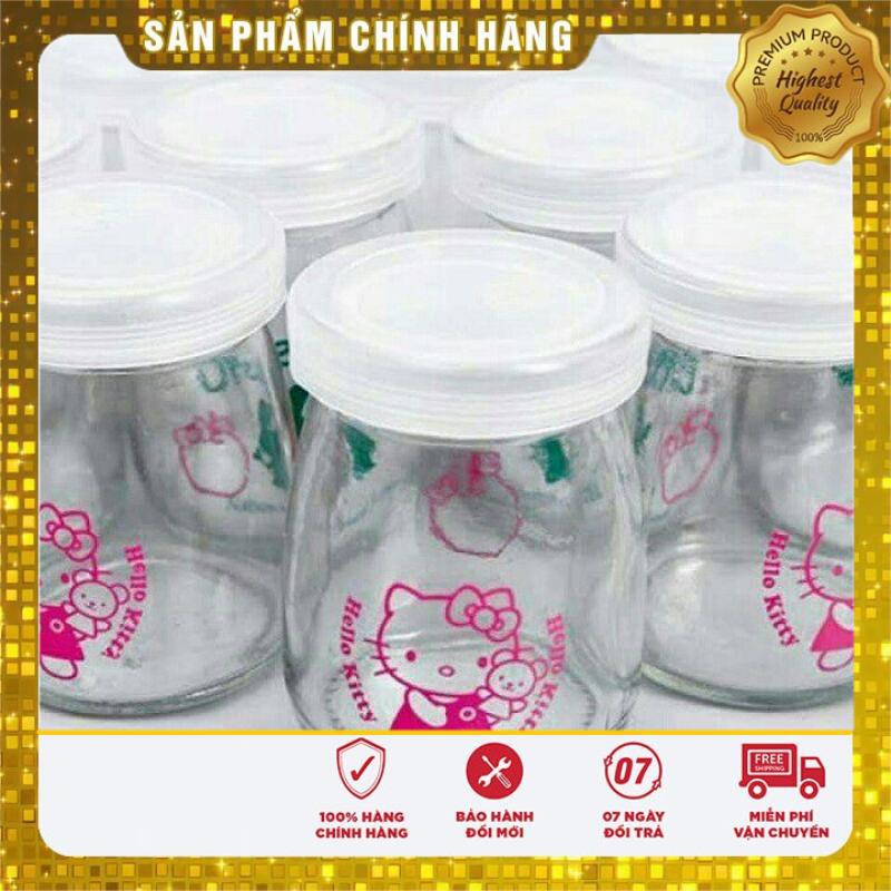 Set 12 hủ thủy tinh làm sữa chua