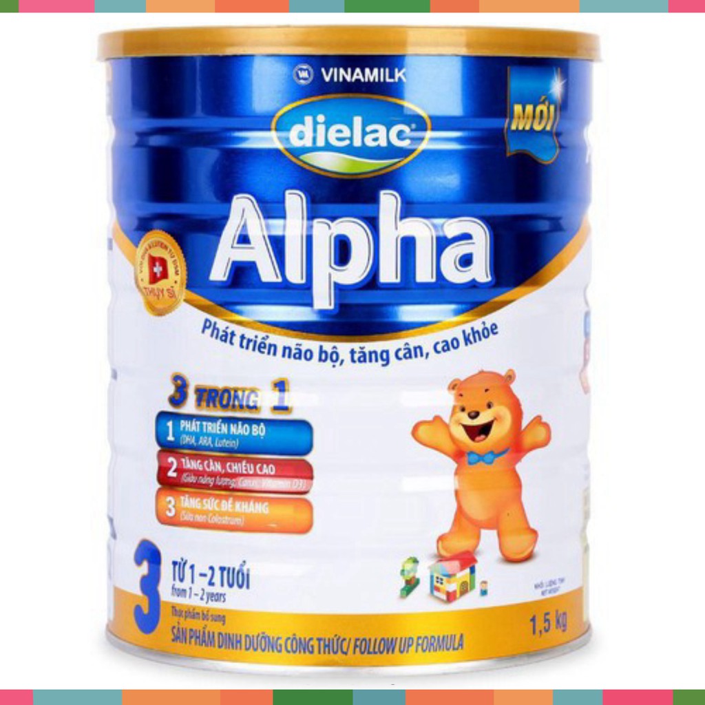 Sữa bột Dielac alpha Step 3 1.5kg_Subaby