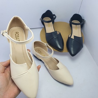 Giày nữ bít gót 3 phân xinh xắn mũi nhọn siêu dễ thương