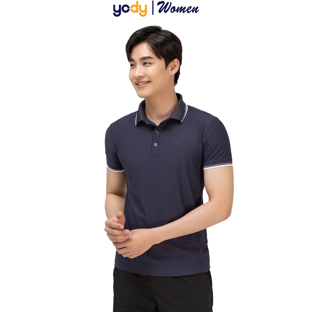 Áo phông polo nam airy cool bo kẻ YODY chính hãng - APM3959 | BigBuy360 - bigbuy360.vn