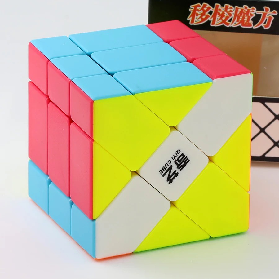 Rubik Biến Thể Rubik Fisher Cube QiYi Stickerless QFS