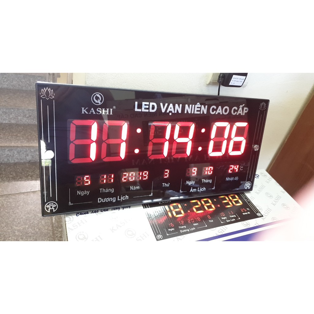 Đồng hồ LED vạn niên cao cấp chính hãng Kashi Việt Nam