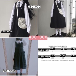 [ORDER] SET VÁY YẾM + SƠ MI NỮ CÁC MẪU