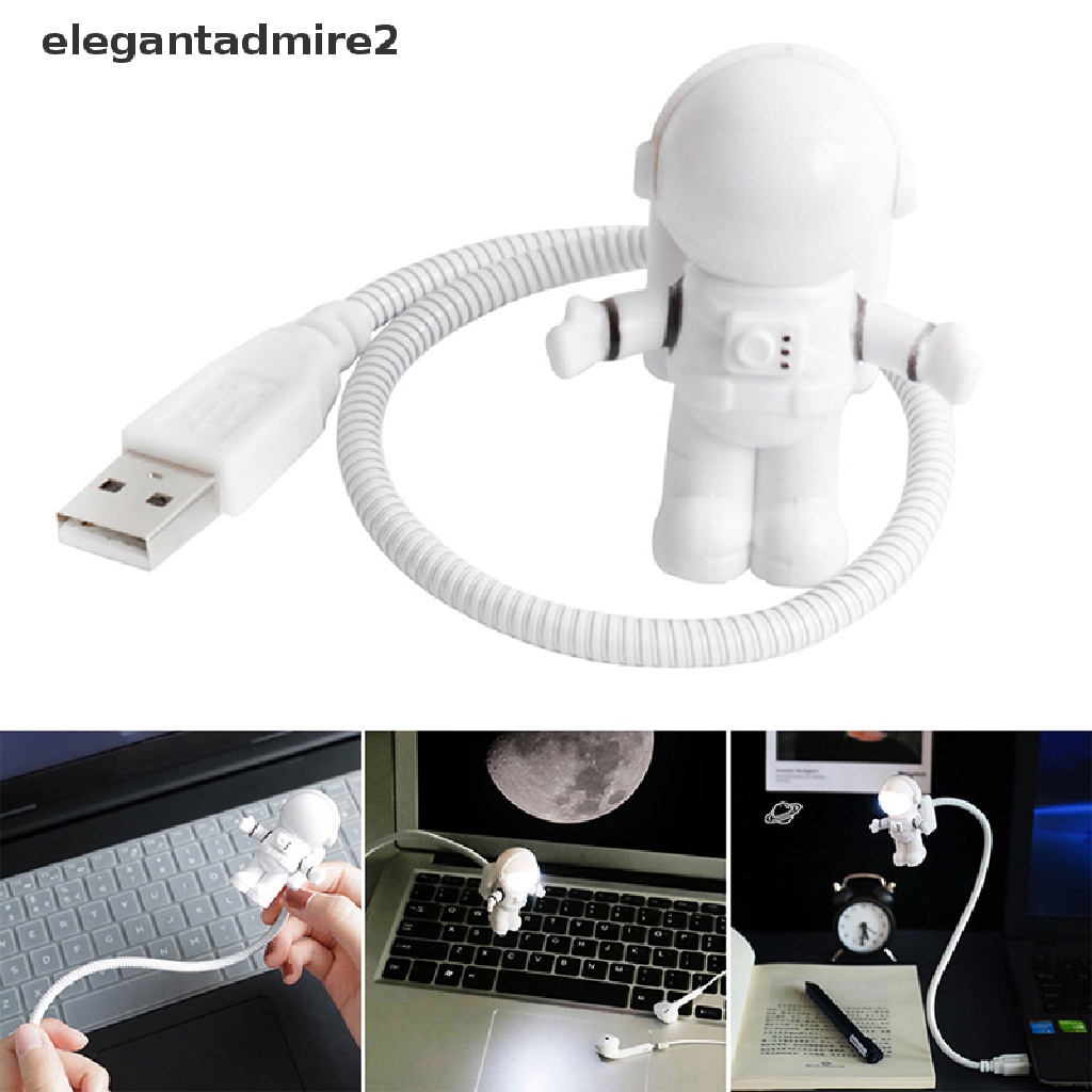 [gele] USB night light LED astronaut light desk lamp 5V reading desk lamp laptop [ele]