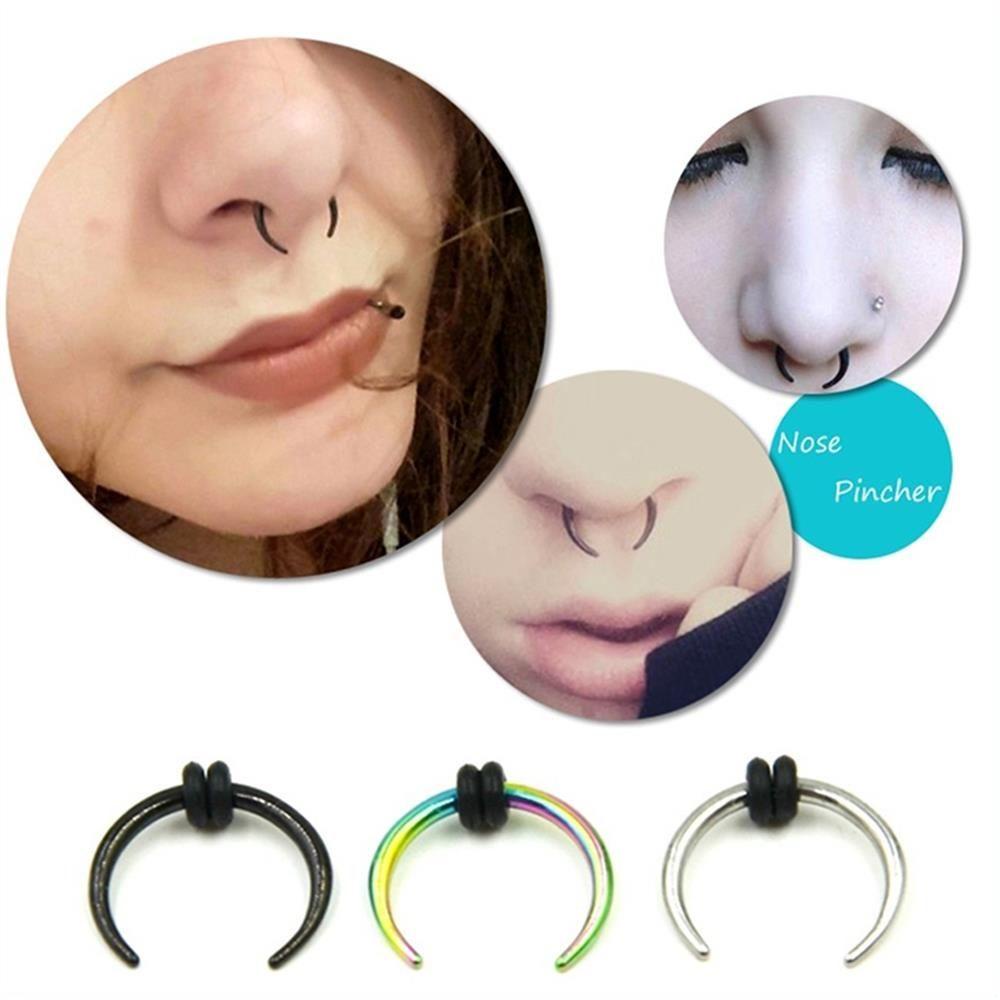 Nhẫn Đeo Mũi Thời Trang Nhiều Màu Sắc 16G