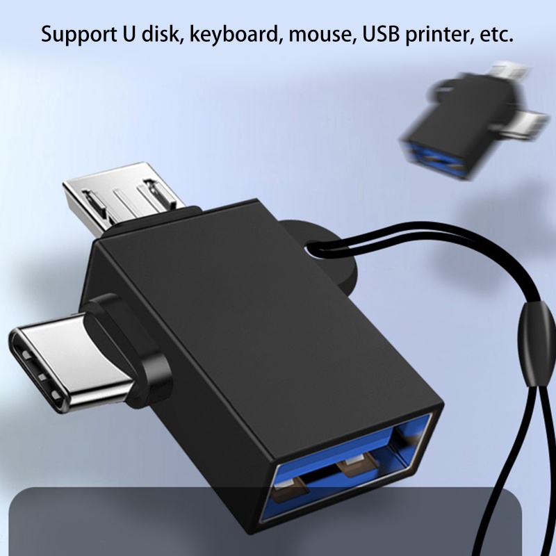 Đầu Chuyển Đổi lidu11 mini type c micro usb Sang usb3 0 otg