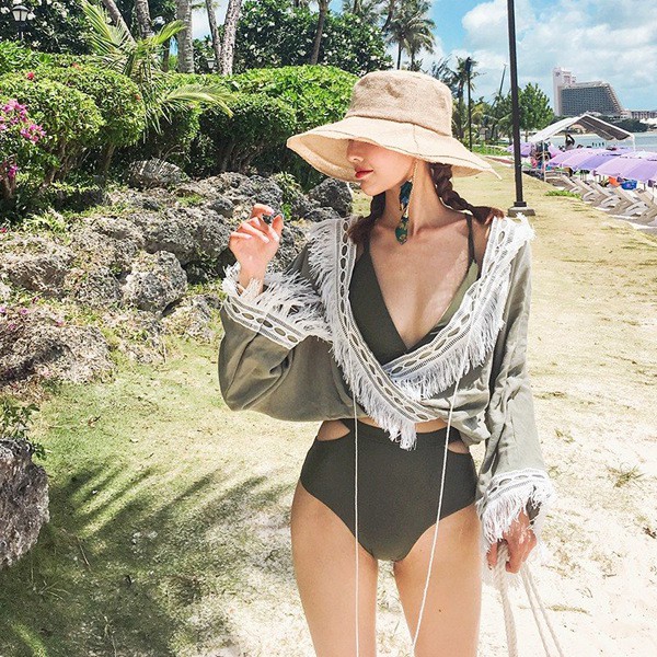 Bộ bikini đi biển cao cấp thon eo nóng bỏng | BigBuy360 - bigbuy360.vn