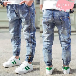 Quần jeans jogger dài bé trai - NHẮN TIN KIỂM SIZE VỚI SHOP TRƯỚC
