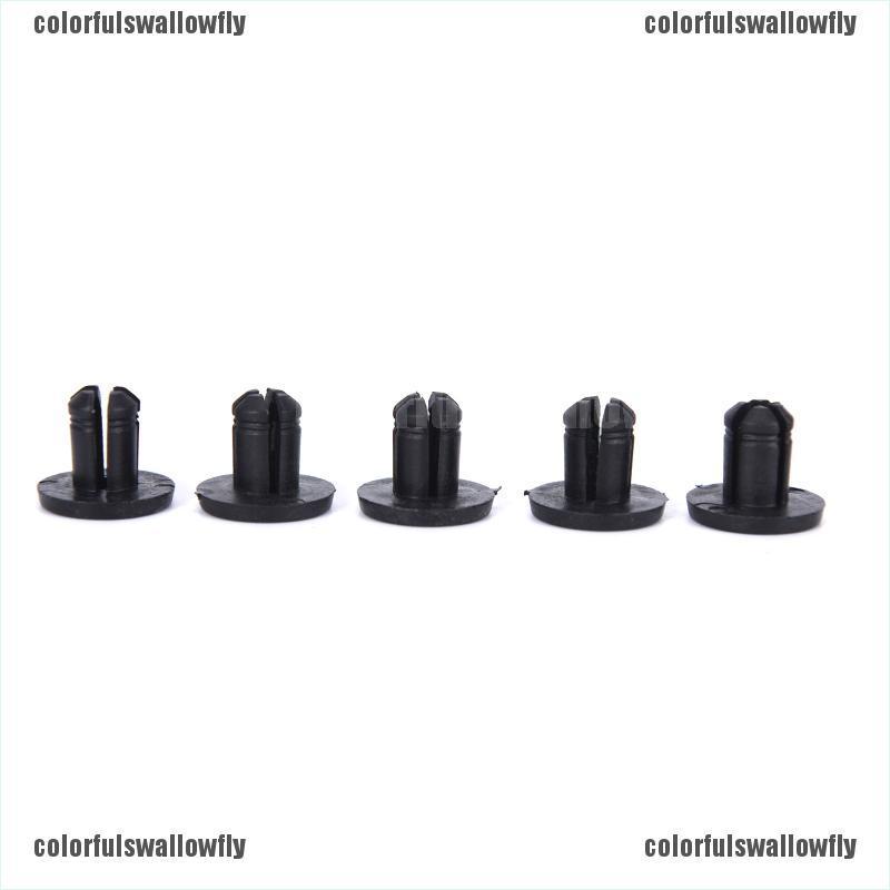 Colorfulswallowfly 20Pcs Bumper Fastener Rivets Trim Clips Push Type or Renault Clio Megane Espace CSF