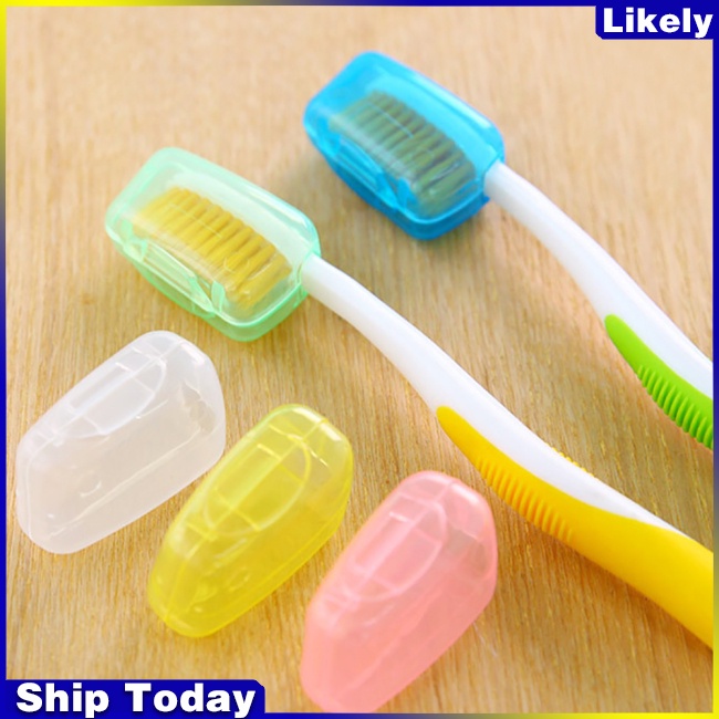Set 5 nắp đậy bảo vệ đầu bàn chải đánh răng tiện dụng khi đi du lịch