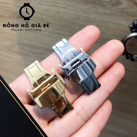 [ĐỦ MÀU-ĐỦ SIZE] Khoá bướm đồng hồ chính hãng - KHOÁ INOX KHÔNG GỈ - KHÔNG PHAI MÀU - BH 1 NĂM