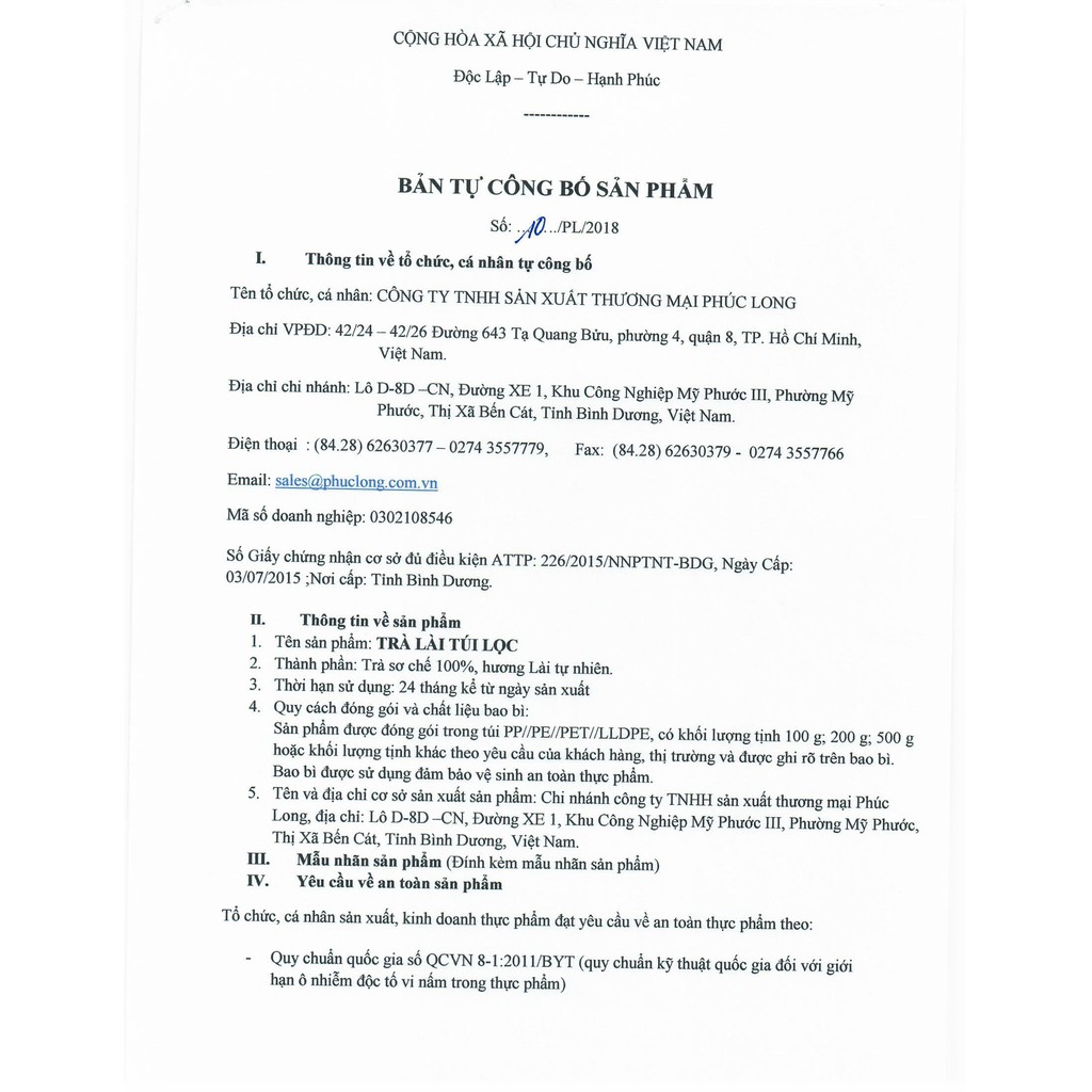 Trà Lài Túi Lọc - Phúc Long Coffee & Tea | BigBuy360 - bigbuy360.vn