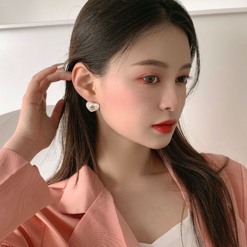 MOCHASHUKhuyên tai Mochashu nhiều kiểu dáng tùy chọn đính hạt ngọc trai nhân tạo thời trang xinh xắn dành cho nữ