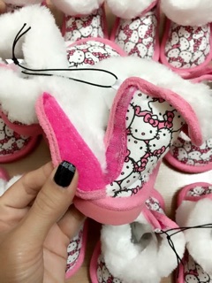 BOOT KITTY CỔ LÔNG H&M XUẤT