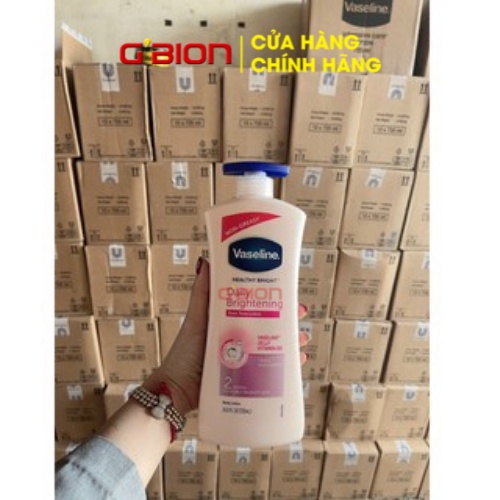 Sữa dưỡng thể Vaseline Healthy White UV Lightening Body Lotion 725ml chính hãng, NPP GBION