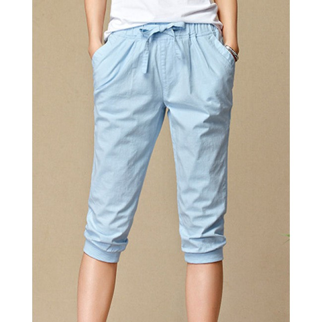 Quần Lửng Nữ Thắt Nơ Sắc Màu | BigBuy360 - bigbuy360.vn