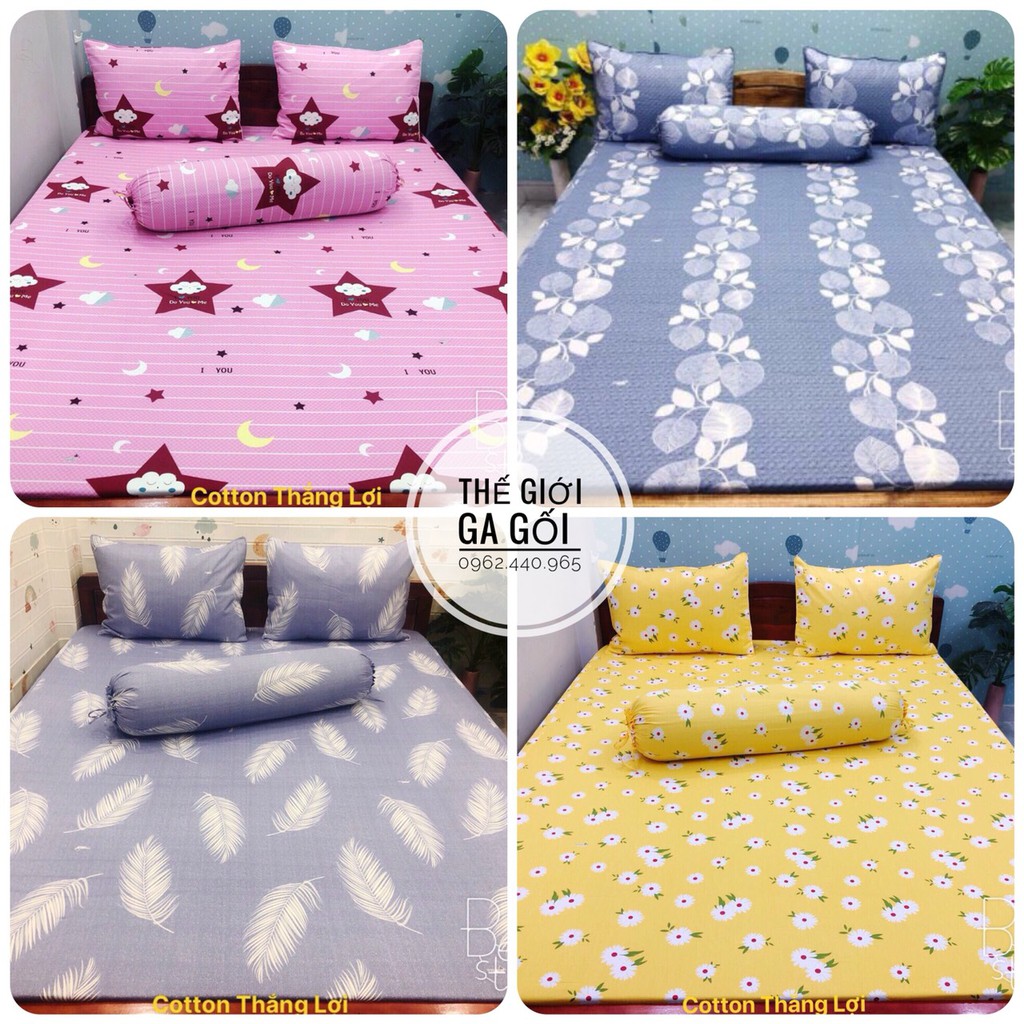 ❤️Ga Lẻ 1m4 x 2m 100% Cotton Thắng Lợi ❤️ ( Không kèm vỏ gối )