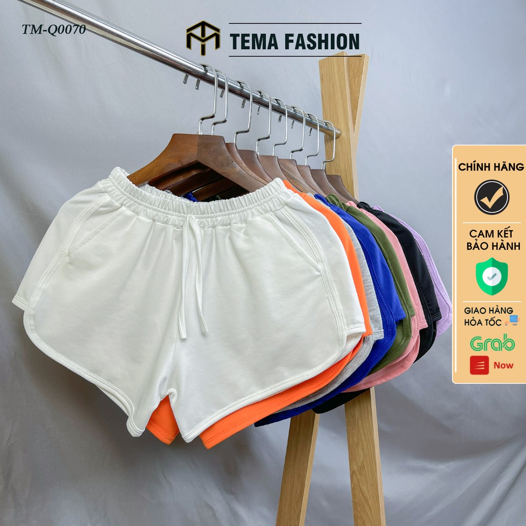 Quần đùi nữ MIA 1992 cao cấp - Quần short nữ trơn chất Umi da cá cao cấp thể thao basic năng động, thoải mái