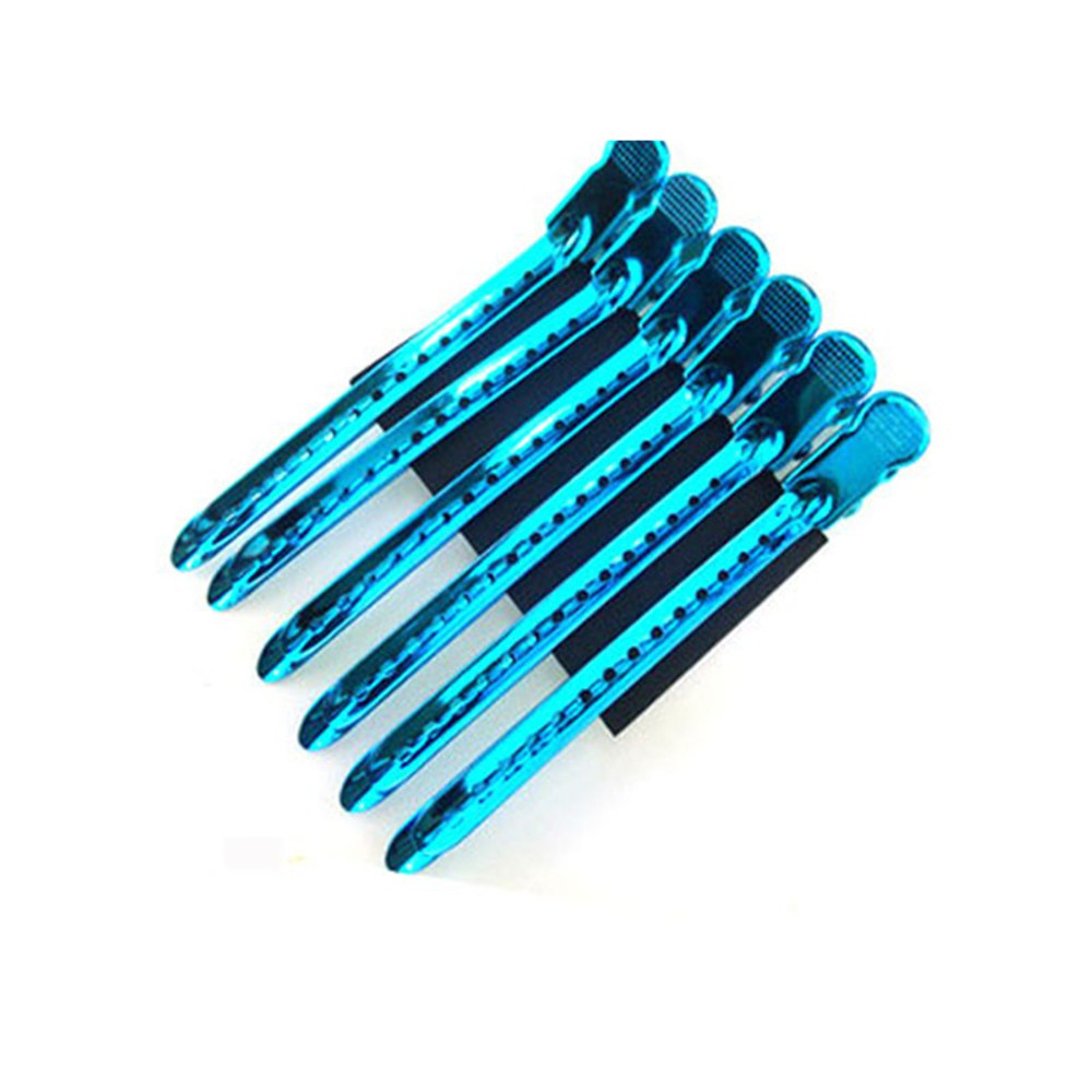 📞TOP💻 6/12 Pcs New Metal Hairpins Beauty Salon Clamps Hair Clips Women Styling Tools Hairdressing Hot Sale Duck Mouth/Multicolor