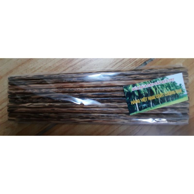 vỉ 10 đôi đũa  dừa Bến Tre