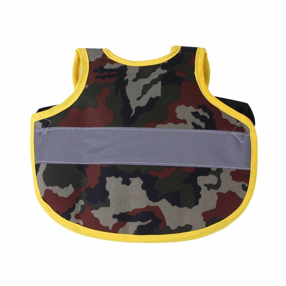 Áo Vest Phản Quang Thoáng Khí Họa Tiết Chú Vịt / Gà Đáng Yêu Cho Thú Cưng