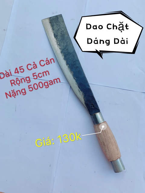 Dao Chặt Đa Năng Dáng Dài
