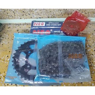 nhông sên đĩa Thái Exciter 428 – 114L, 15T x 39T Neo Mitkam Makon Thái Lan, nhông xích Dai