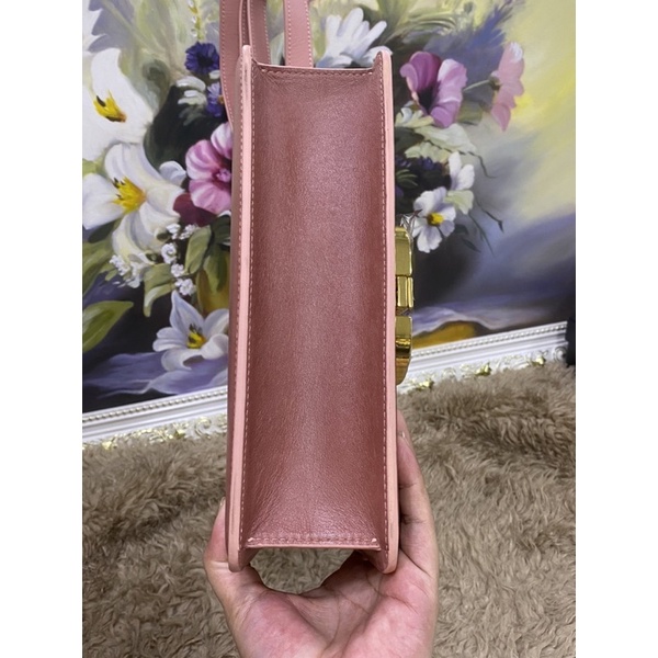 Túi xách màu hồng ombre size 22