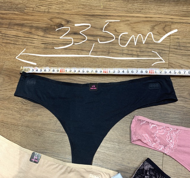 Quần lót lọt khe ultra soft size L chất cực mềm lasenza mông 101-110cm