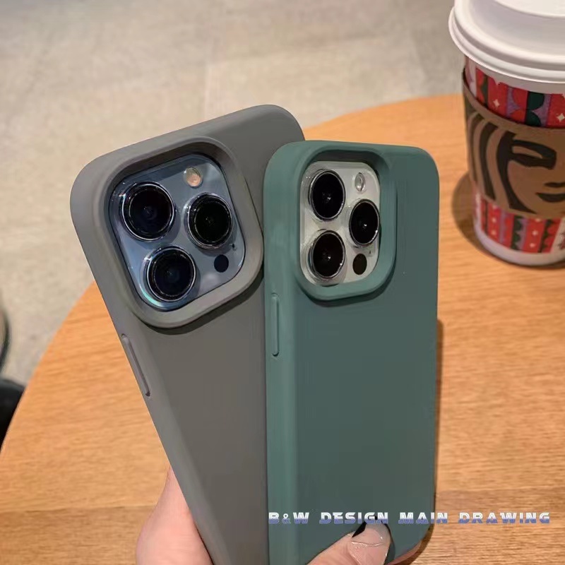 Ốp Điện Thoại Silicon Dẻo Chống Sốc Chống Trượt Sang Trọng Cho iphone 13 Pro Max 12 Pro Max 11 Pro Max
