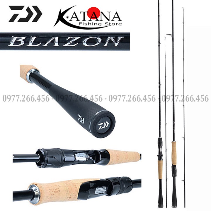 Cần Câu lure Daiwa Blazon -  cán Monocoque cực đẹp