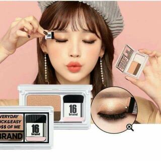 Phấn mắt 2 line 16 Brand