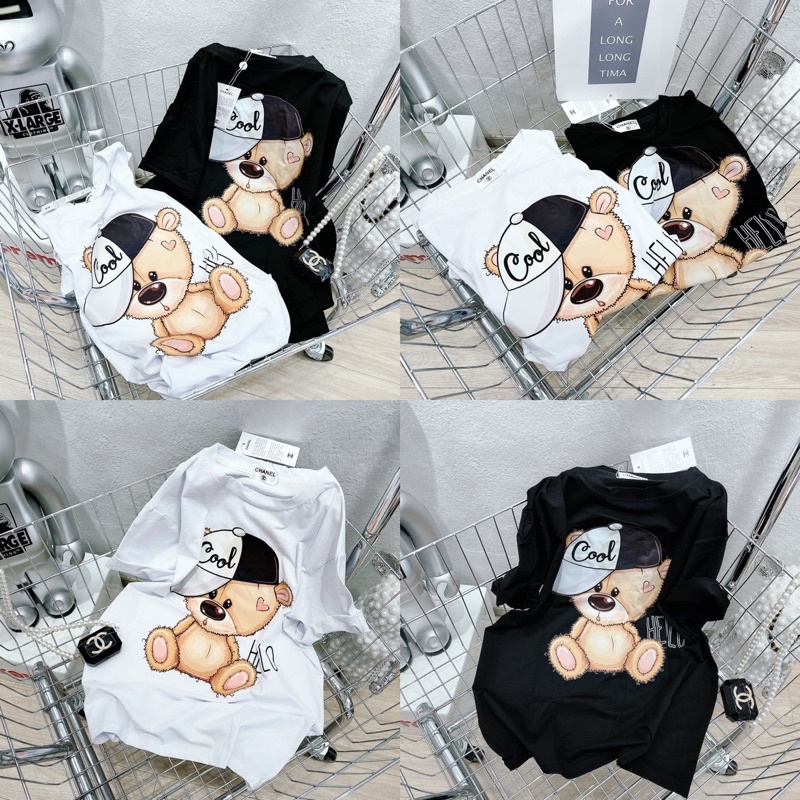 Áo phông 5D gấu cool TT12
