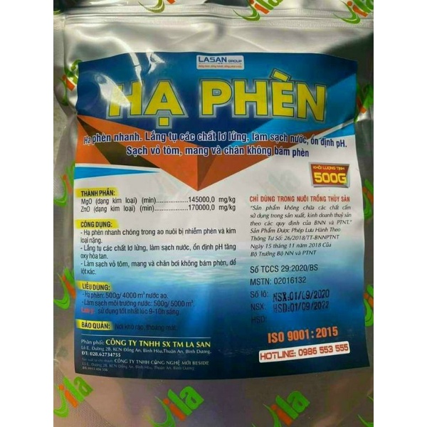 Hạ Phèn Nhanh Xử Lý Nước Nhiễm Phèn Và Kim Loại Nặng