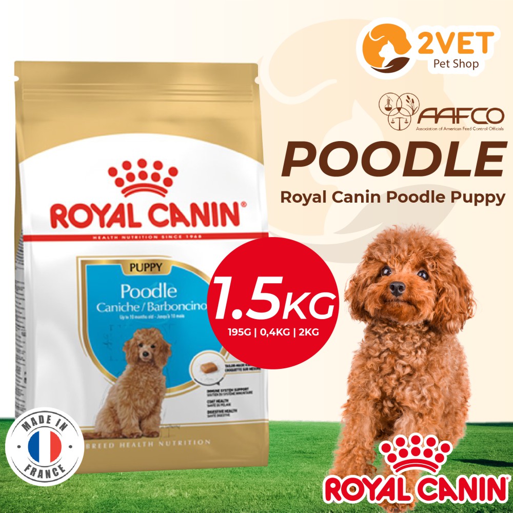[Thức Ăn Nhập Khẩu] Royal Canin Poodle Puppy - Trọng Lượng 1,5kg - Đồ Ăn Dành Cho Chó Poodle - Giàu Dinh Dưỡng