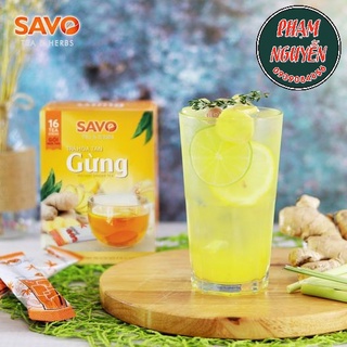 Trà gừng hoà tan savo