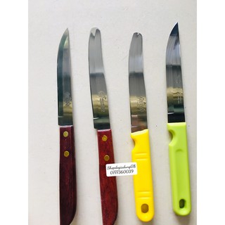 Dao gọt hoa quả cán nhựa, cán gỗ